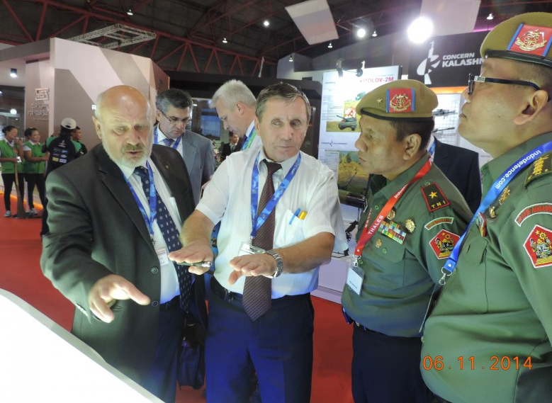 Международная выставка вооружений и военной техники "INDODEFENCE - 2014"