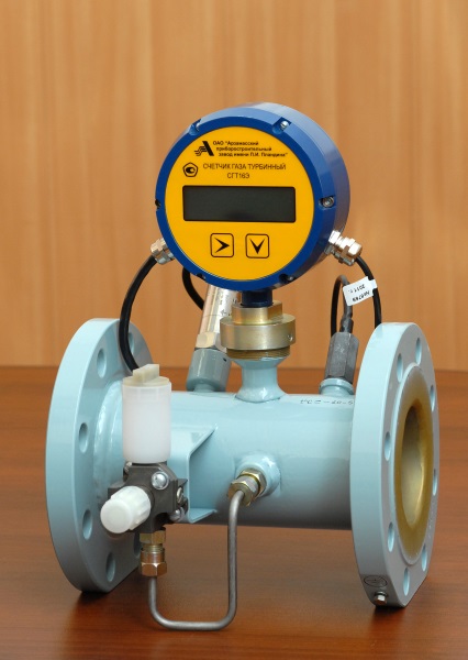 Счетчики газа турбинные СГТ16Э 